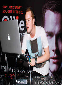 DJ Ollie performs at Shroom