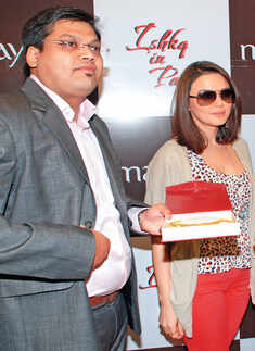 Preity dazzles Delhi