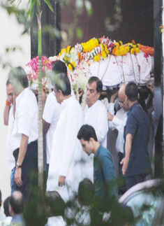 Yash Chopra's funeral