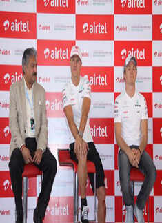 Schumacher & Rosberg's press conference