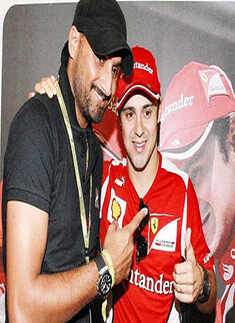 Celebs @ Formula One 