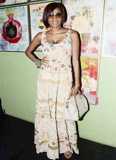 Farah Baksh's collection launch