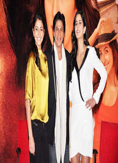 SRK, Kat, Anushka @ 'JTHJ' meet