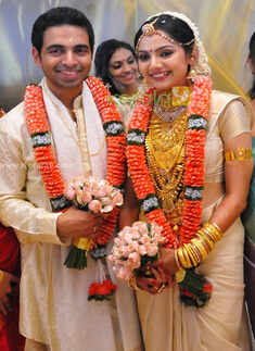 Samvrutha Sunil's wedding ceremony