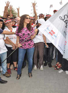 Celebs @ 'Total Quartz Safety Run'