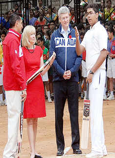 Canadian PM visits Bangalore