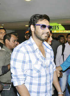 Ajay, Sona @ 'SOS' promotion