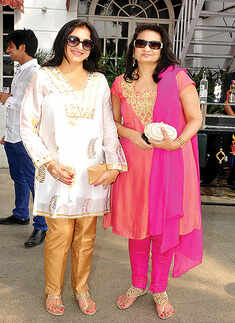 Festive fun with friends 