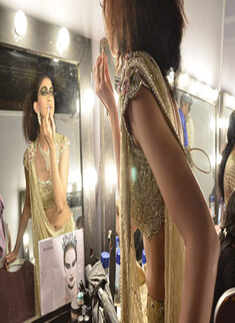 Hot models @ Shane-Falguni's show