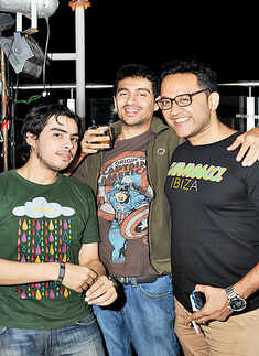 Partying into the sunset