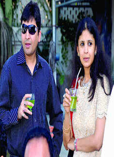 Deepshikha, Abhishek Thakur's party
