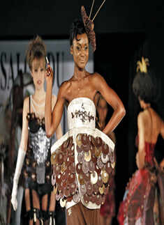 A chocolatey fashion show!