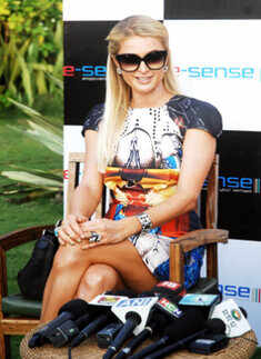 Paris Hilton in Goa