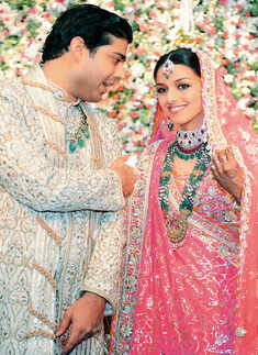 Alkesh and Raakhe's wedding ceremony