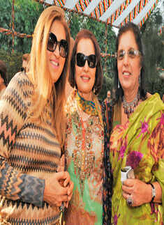 Monica and VC Burman's lunch party