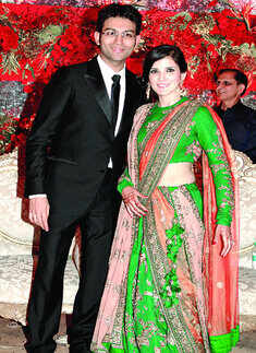 Siddhesh, Bhavna's wedding reception