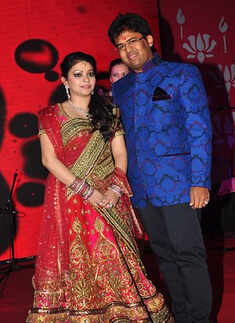 Gaurav and Shreya's ring ceremony