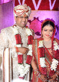 Gaurav and Shreya's wedding ceremony