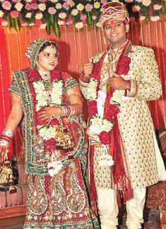 Shikha and Archiit's wedding ceremony