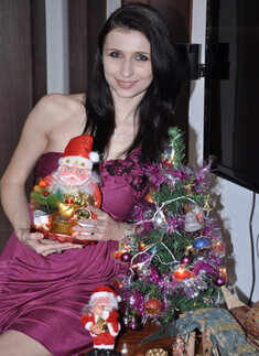 Claudia Ciesla celebrates Christmas