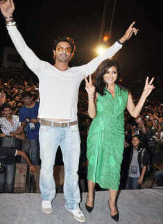 Arjun, Chitrangada @ college fest