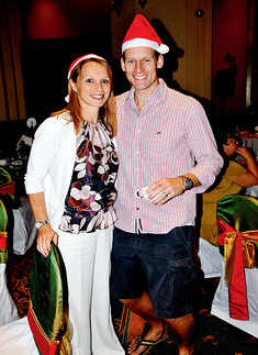 When Santa came out to party 