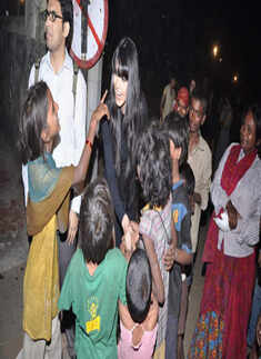 Celebs attend 'Midnight Mass'