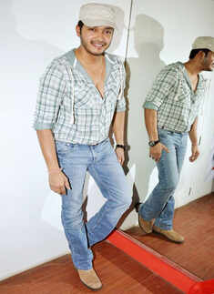 Shreyas spotted @ music launch