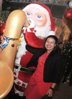 Santa's party in the capital