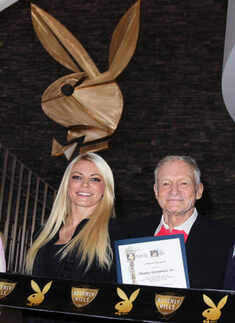 Hugh Hefner marries on New Year's Eve