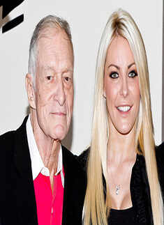 Hugh Hefner marries on New Year's Eve