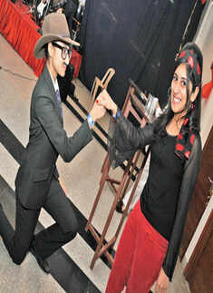 Retro night in Delhi