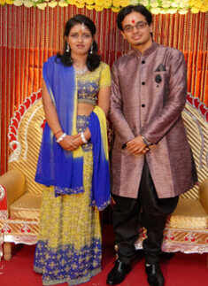 Pooja, Mithilesh's engagement party