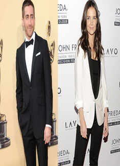 Holmes secretly dating Gyllenhaal?