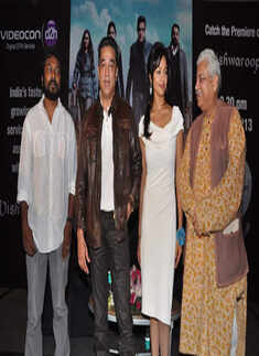 Kamal, Pooja @ 'Vishwaroop' meet