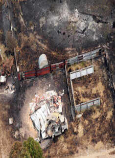 Australian wildfires destroy homes and buildings