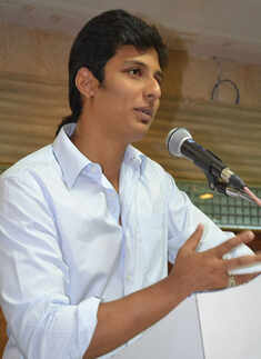 Actor Jiiva's birthday celebration