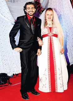 Anshul, Mariah's wedding ceremony