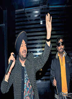 Pre-Lohri party, held at Sirrico