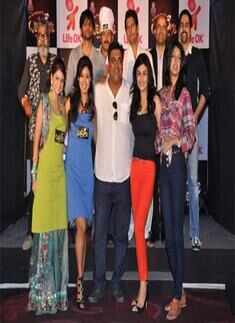 Celebs at a TV show launch