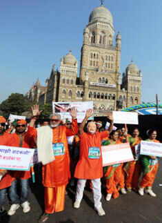 Celebs at Mumbai Marathon 2013