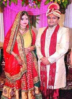 Abhishek, Shinjini's wedding party