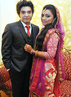 Gourab-Anindita's wedding reception