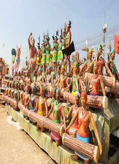 Preview of the Republic day tableaux