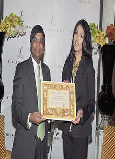 Aishwarya honoured with Diploma d' Honneur