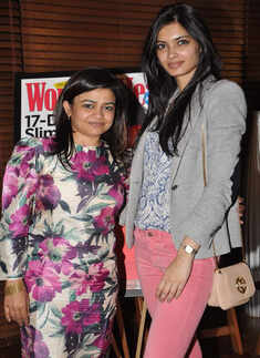 Diana Penty launches health mag.