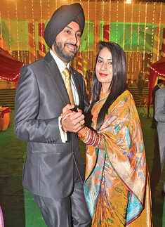 Dr Tapan Singh and Dr Roop's wedding reception