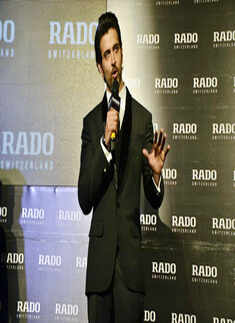 Hrithik launches watch collection