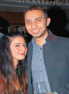 Shruti Sodhi's party @ Cascades