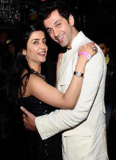 Shibani Kashyap's bash @ Club Czar